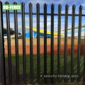 Fence da palizzate a W di tipo galvanizzato e rivestito in polvere